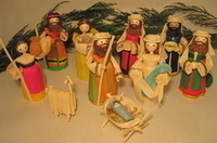 Corn Husk Nativities