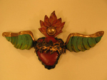 Sacred Heart with Wings