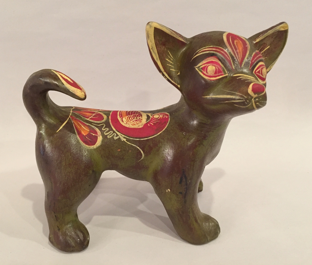 Chihuahua Planter | Crafted in Clay