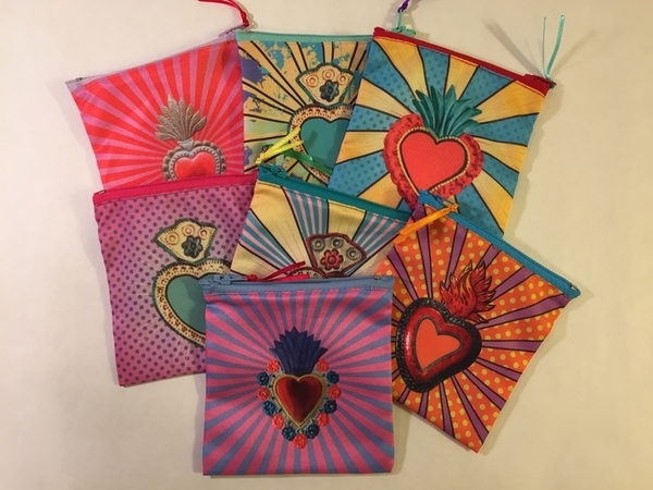 Sacred Heart Pouches | Fashion and Accessories