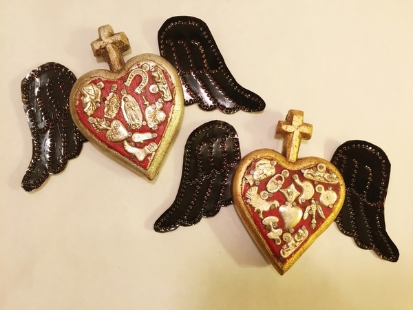 Miniature SH with Milagros | Sacred Hearts, Assorted