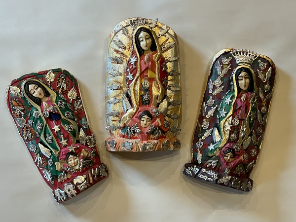 Virgin of Guadalupe, Small | Milagro Woodcarvings