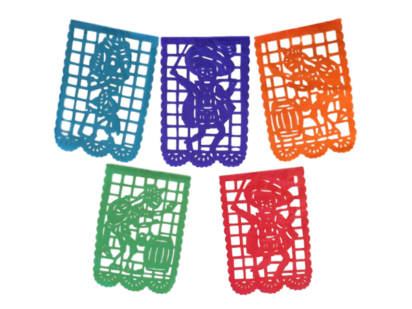 DOD Papel Picado, Half Size, S/12 | Papel Picado Banners, Assorted