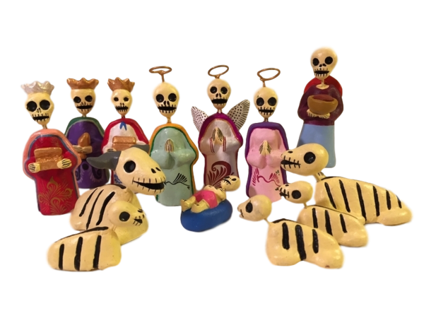 Day of the Dead Nativity Set | Mexican Nativity Sets