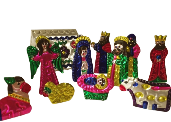 Nativity Set in Box, Small | Mexican Nativity Sets