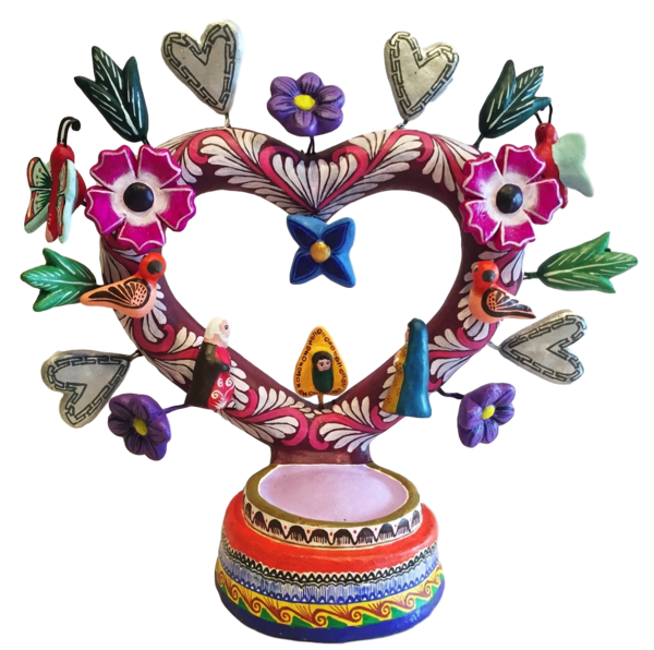 Heart Shaped Nativity Set | Mexican Nativity Sets