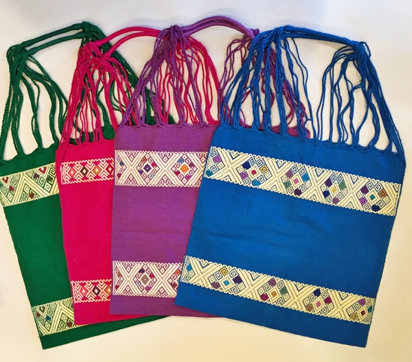 Loom Embroidered Tote | Hand Embroidered Textiles