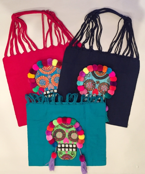 Loom Embroidered Tote with Catrina |  New Arrivals