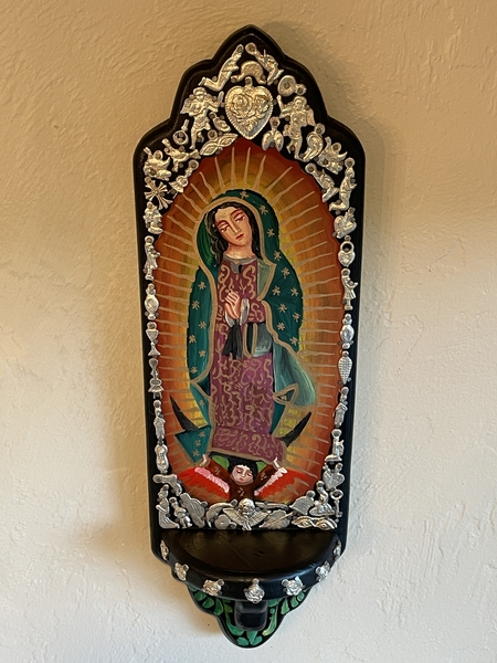 Virgin of Guadalupe Altar | Milagro Woodcarvings