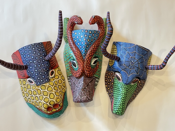 Ocumicho Wood Mask, Large | Ocumicho: Masks, Devils and more....