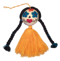 Image Day of the Dead Ornaments, Embroidered