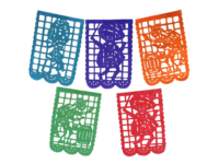 Image DOD Papel Picado, Half Size, S/12