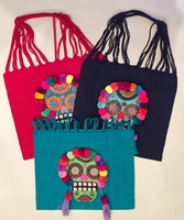 Image Loom Embroidered Tote with Catrina