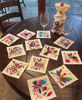 Image Otomi Coasters, Set of 4