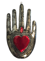 Image Large Tin Healing Hand (E), Set of Two