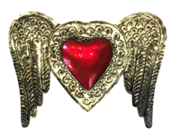 Image Tin Sacred Heart, Large, (B)