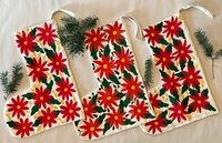 Image Otomi Stocking, Poinsettia