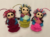 Image Maria Ornament with Tassel and Sarape