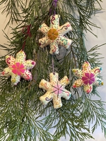 Image Colorful Snowflake Ornaments