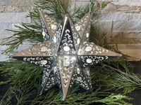 Image Moravian Tin Star, Clear Marbles