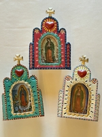 Image Trio of Small Guadalupe Nichos