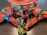 Image Rooster Napkin Rings, Set of 6