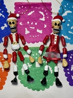 Image Santa Calaveras, Set of FOUR